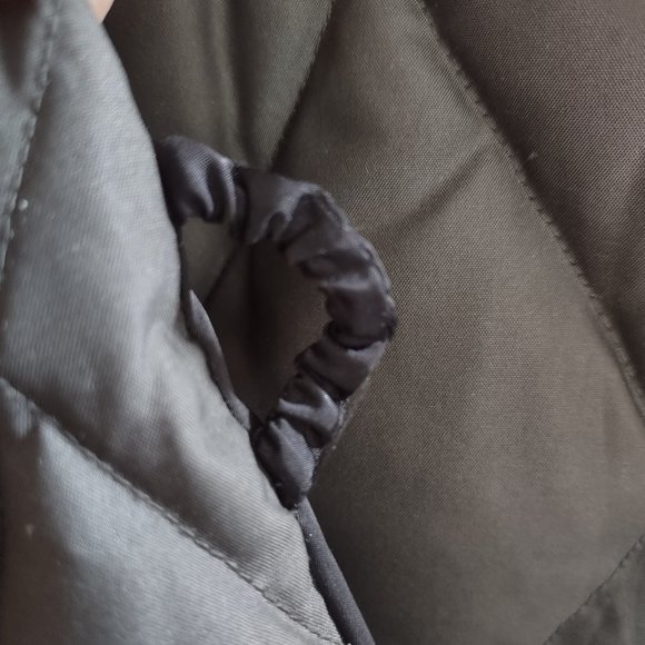 1 Madison Luxe Outerwear Quilted Puffer Parka Size S - Picture 6 of 13